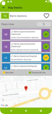 LIMUSA-BUS android App screenshot 4